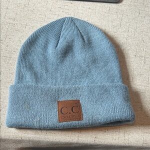 C.C exclusives Light Blue Knit Beanie